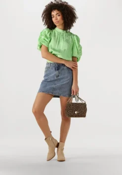 grijze y.a.s. minirok yasaiko mw denim skirt