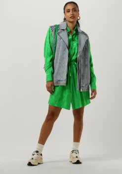 ALIX THE LABEL e mini jurk ladies woven jacquard blouse dress><noscript><img width=