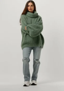groene american dreams coltrui pepper roll neck alpaca pullover