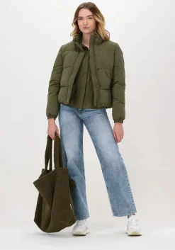 groene another label blouses dalen shirt l/s