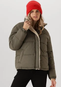 ANOTHER LABEL e gewatteerde jas mille teddy puffer>DAMES Jassen