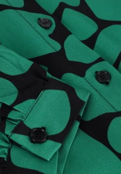 groene another label mini jurk merle dress