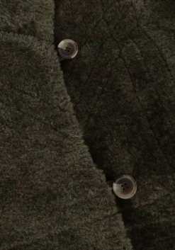 groene another label teddy jas ava jacket