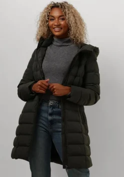 groene beaumont gewatteerde jas polly