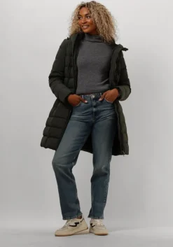 groene beaumont gewatteerde jas polly