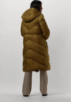 groene beaumont gewatteerde jas noel