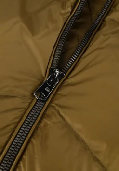 groene beaumont gewatteerde jas noel