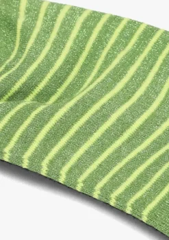 BECKSONDERGAARD e sokken stripe glitter sneakie sock>DAMES Beenmode