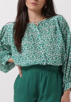 BY-BAR e blouses lucy graphic blouse><noscript><img width=