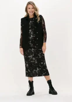 CATWALK JUNKIE e maxi jurk dr shadow leaves>DAMES Jurken