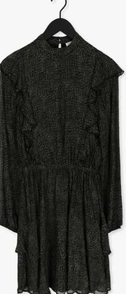 groene circle of trust mini jurk isla dress