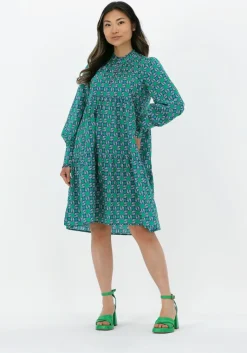 DEA KUDIBAL e mini jurk kindra ns (co) - dress with balloon sleeves>DAMES Jurken