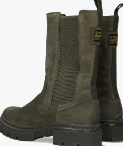 groene g-star raw chelsea boots kafey hgh chs nub w