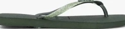 HAVAIANAS e teenslippers square glitter>DAMES Slippers
