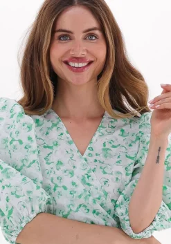 JUST FEMALE e mini jurk garden wrap dress><noscript><img width=