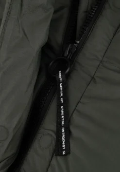 groene krakatau gewatteerde jas qw503