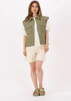 groene levete room gilet sarah 1 shirt