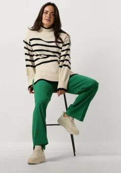 groene minus pantalon livina straight leg pant