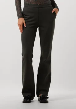 groene modström flared broek tanny flare pants