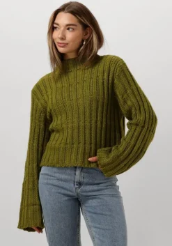 groene modström trui felipemd short t-neck