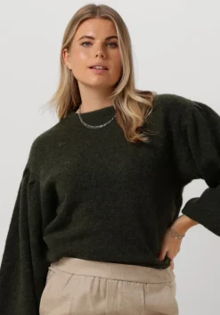 groene msch copenhagen trui mschlillian hope balloon pullover