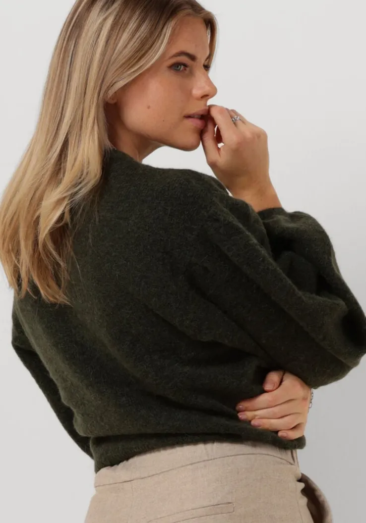 groene msch copenhagen trui mschlillian hope balloon pullover
