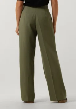 groene msch copenhagen wijde broek mschbarbine hw pants