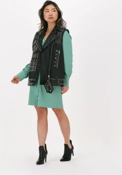 groene neo noir mini jurk rinny dress