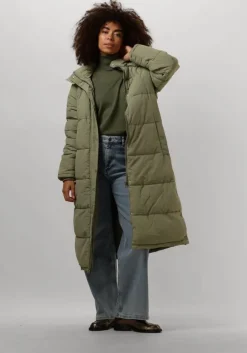 groene notre-v gewatteerde jas nv-edna