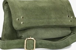 groene notre-v schoudertas jade
