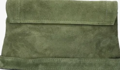 groene notre-v schoudertas jade