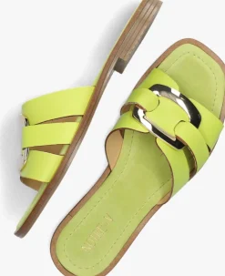 groene notre-v slippers 22718