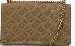 groene pinko schoudertas love one classic dc vitello