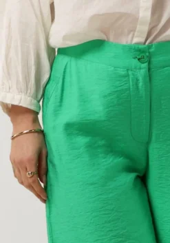 POM AMSTERDAM e wijde broek lush green pants><noscript><img width=