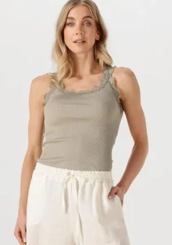 ROSEMUNDE e top babette silk top w/ lace>DAMES Tops & T-Shirts