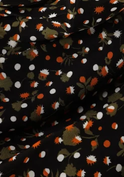 groene scotch & soda blouses drapey seasonal shirt with ties at neck