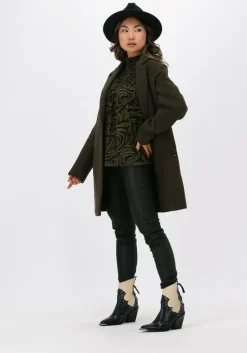 SCOTCH & SODA e top printed smocked top contains o>DAMES Tops & T-Shirts