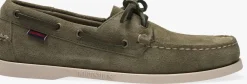 groene sebago mocassins portland