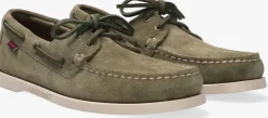groene sebago mocassins portland