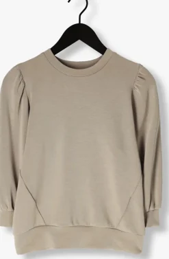 groene selected femme top slftenny 3/4 sweat top