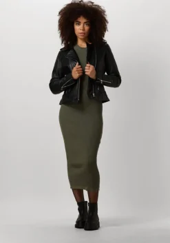 groene silvian heach midi jurk gpa24081ve