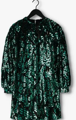 groene silvian heach mini jurk vestit.corto / dress glitter