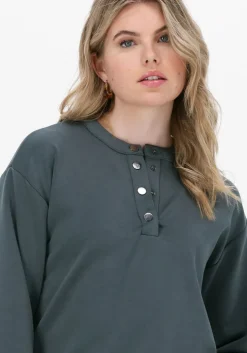 groene simple trui jersey sweater selena scuba