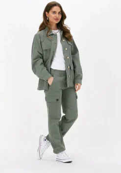 groene sofie schnoor cargobroeken lyan mid