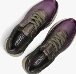 groene softwaves lage sneakers 8.94.01