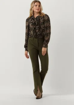 SUMMUM e flared broek trousers punto milano>DAMES Broeken