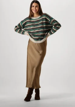 SUMMUM e midirok skirt heavy silk touch>DAMES Rokken