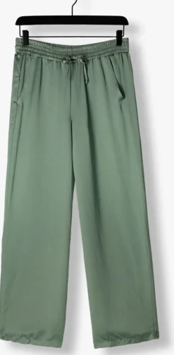 groene summum pantalon trousers heavy silky touch