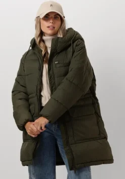 TOMMY JEANS e gewatteerde jas tjw midi vail puffer>DAMES Jassen