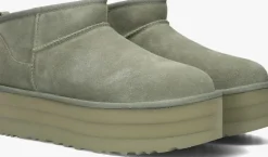 UGG e vachtlaarzen w classic ultra mini platform>DAMES Laarzen